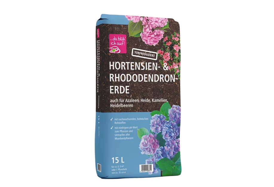 Hortensien und Rhododendronerde,da blüh' ich auf! Eigenmarke