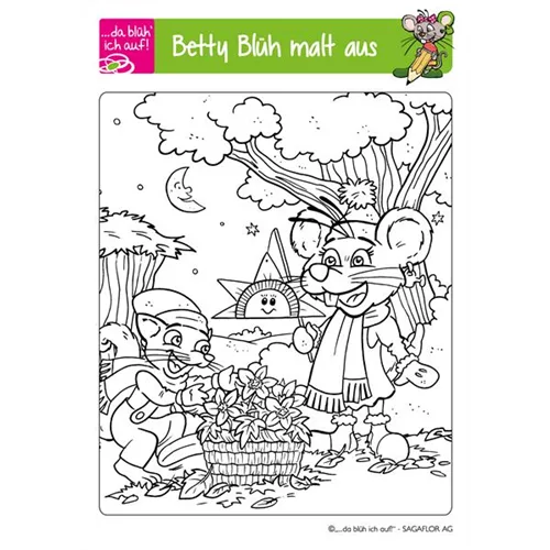 Betty Blüh Ausmalbild 6 24