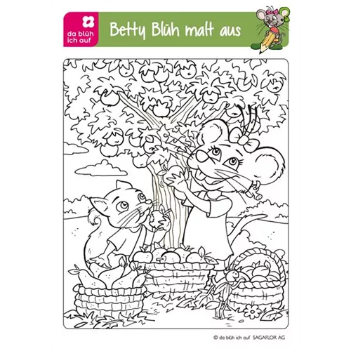 Betty Blüh Ausmalbild 5 25